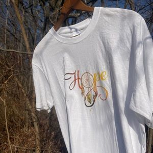 Hope on a shirt